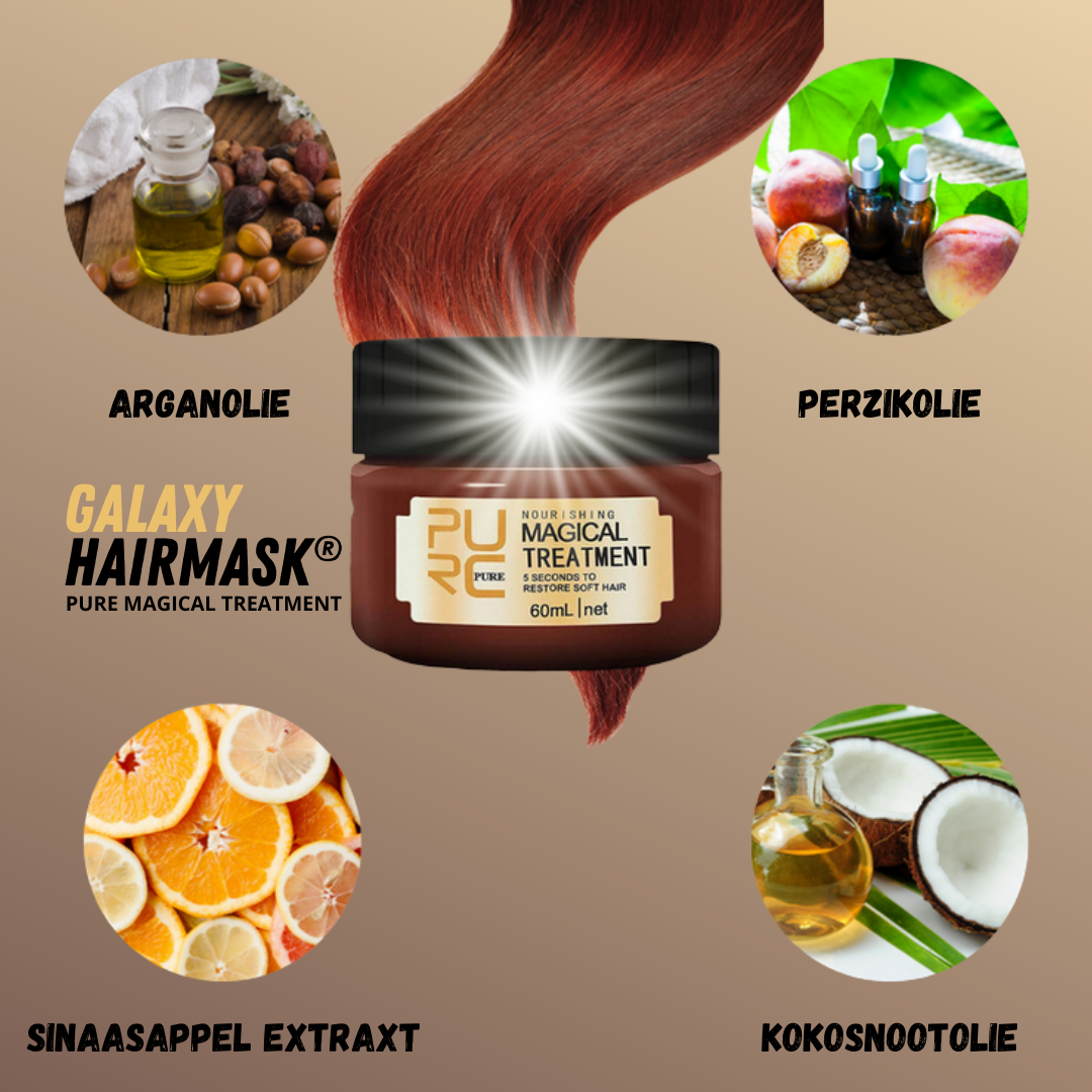 PURE™ Keratin Hair Mask | För glänsande och friskt hår på några sekunder! (1+1 GRATIS)